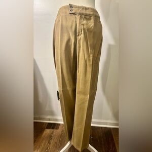 Liz Claiborne Petite Tan Corduroy Jeans